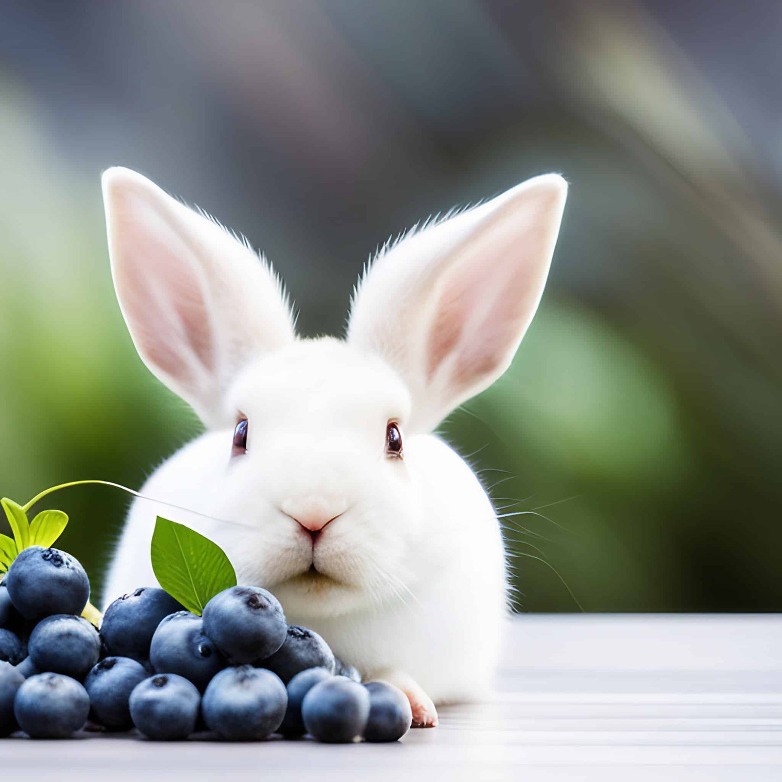 can pet rabbits eat blueberries