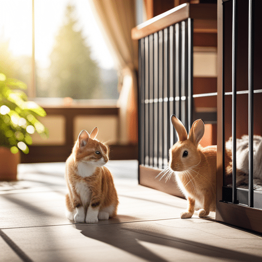 Safe Environment for Cat and pet rabbit