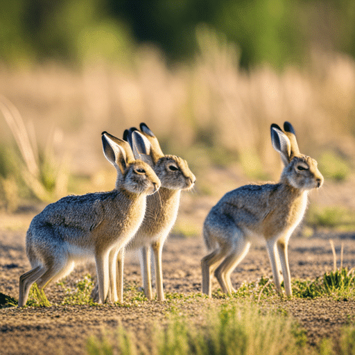jackrabbits often live with others of their kind